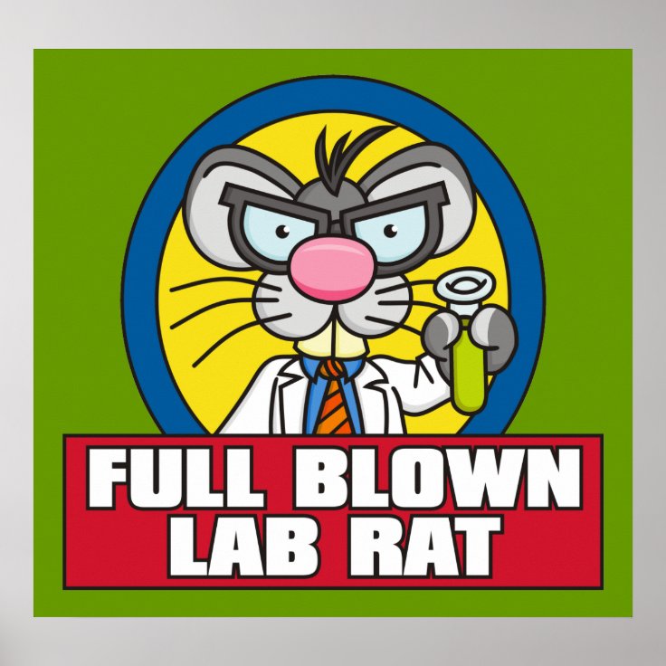 Lab Rat Poster Zazzle