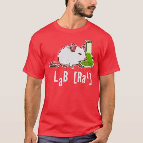 Lab Rat Science Chemistry Professor Laboratory T_Shirt