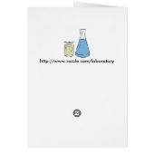 Lab Rat Spelled with Elements from Periodic Table Cards (Back)