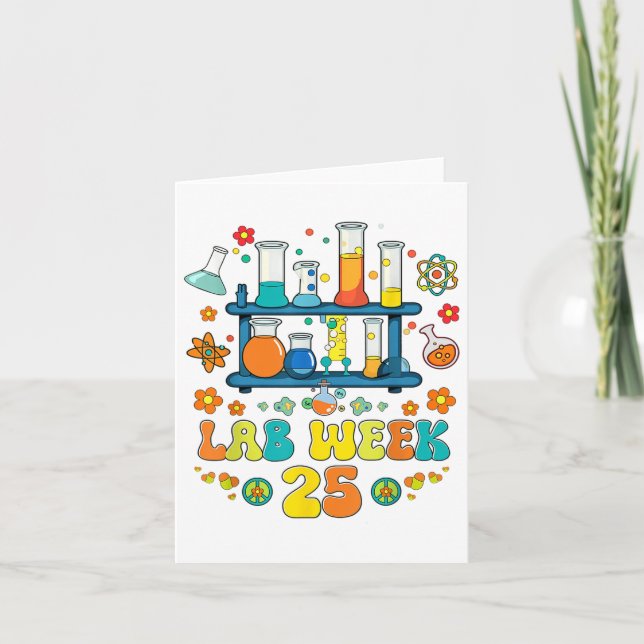 Lab Scientist Lab Week 2025 Mystery Machine Of Dia Card (Front)