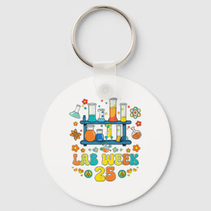 Lab Scientist Lab Week 2025 Mystery Machine Of Dia Keychain