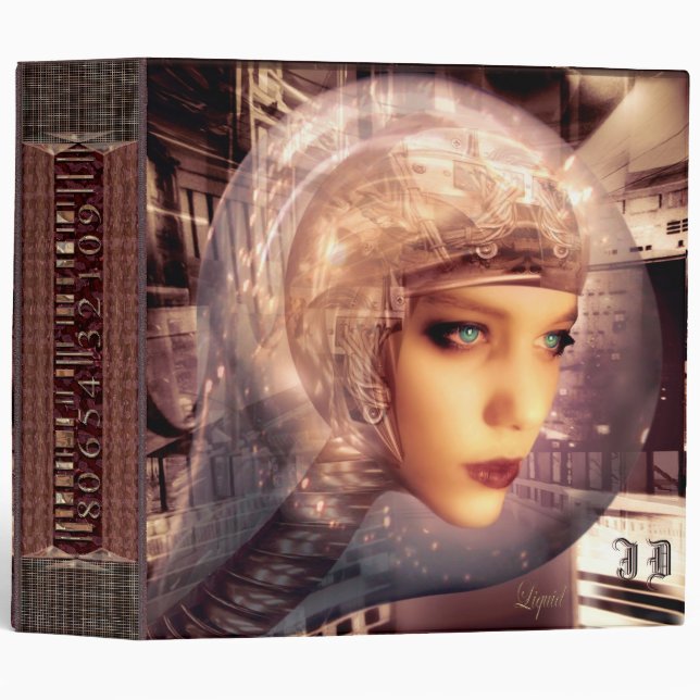 Lab Security Customizable 3 Ring Binder (Front/Spine)