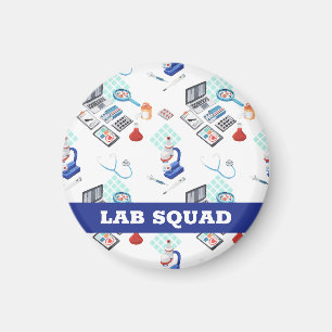 Lab Squad, Medical Laboratory Professional Gift Magnet