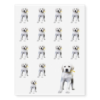 Lab Standing Temporary Tattoos