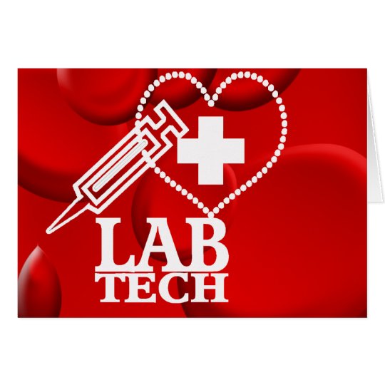 Lab Tech Heart Syringe Logo Laboratory Scientist Zazzle Com