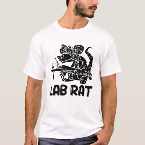 Lab Tech Lab Rat Chemist Laboratory Technician T_Shirt