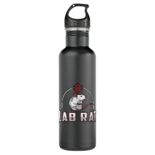 Lab Tech Lab Rat Laboratory Science Technician Stainless Steel Water Bottle