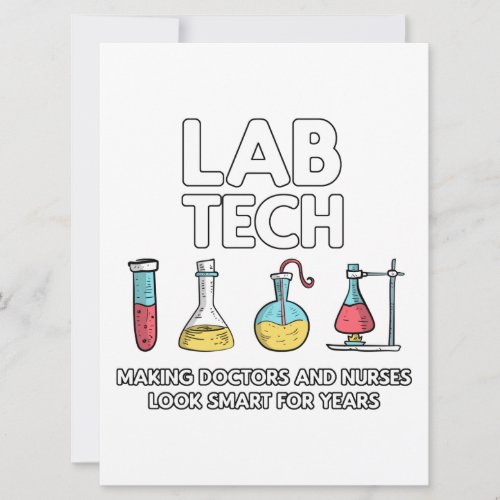 Lab Tech Laboratory Announcement