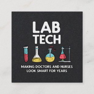 Laboratory Technician - Snarky Definition Greeting Card – Because