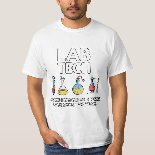 Lab Tech Laboratory T-Shirt (Front)