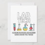 Lab Tech Laboratory Thank You Card