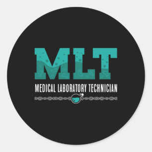Lab Tech MLT Medical Laboratory Technician Science Classic Round Sticker