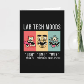 Lab Tech Moods Laboratory Science Technician Gift Card