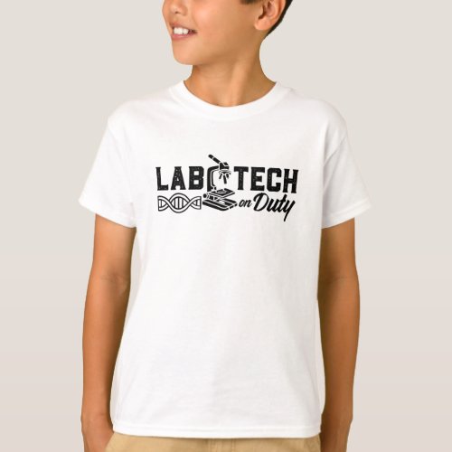 Lab Tech On Duty Science Laboratory Technician T_Shirt