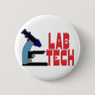 LAB TECH with MICROSCOPE Button