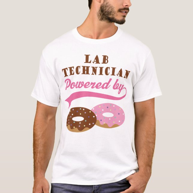 Lab Technician Funny Gift T-Shirt (Front)