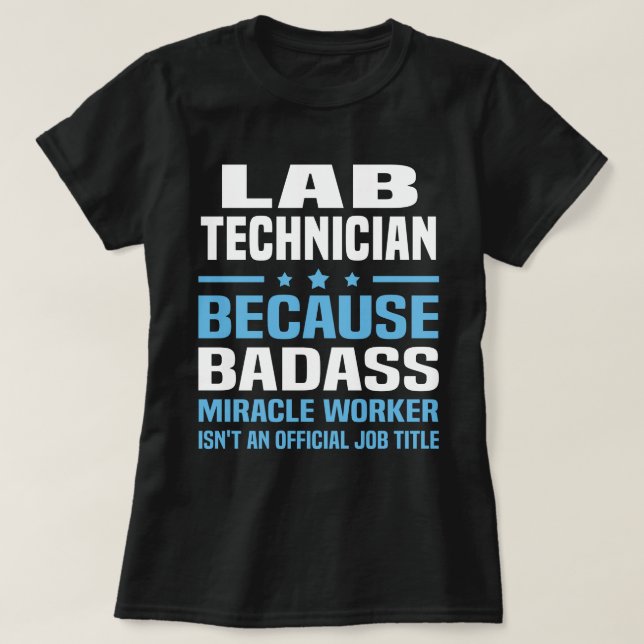 Lab Technician T-Shirt (Design Front)