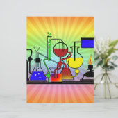 LAB WARE - LABORATORY  GLASSWARE MAD SCIENTIST (Standing Front)