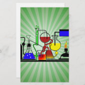 LAB WARE - LABORATORY GLASSWARE MAD SCIENTIST (Front/Back)