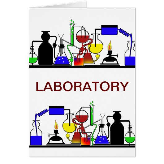 LAB WARE - LABORATORY GLASSWARE SETUP CARDS (Front)