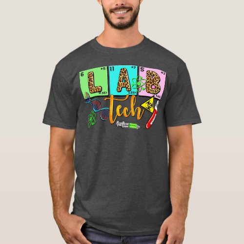 Lab Week 2023 Chemical Elements Medical Laboratory T_Shirt