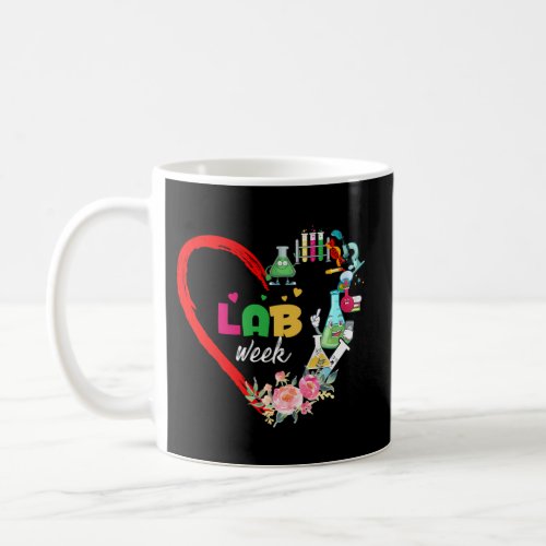 Lab Week 2023 Laboratory Tech Heart Love Technolog Coffee Mug
