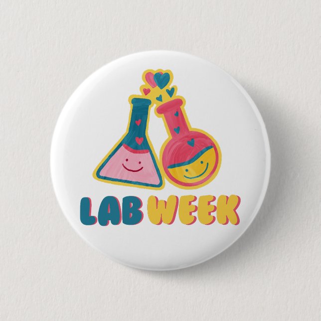 Lab Week 2024 Medical Lab Tech Button (Front)