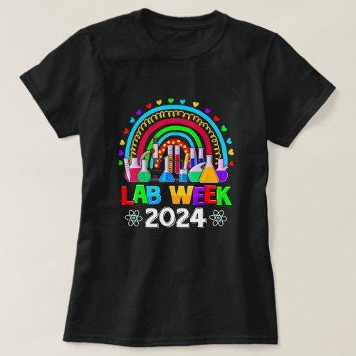 Lab Week 2024 Rainbow Medical Laboratory Science T_Shirt