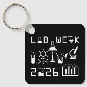 Lab Week 2026 Medical Laboratory Professionals Keychain