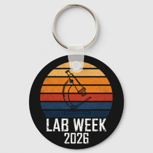 Lab Week 2026 Medical Laboratory Professionals Keychain