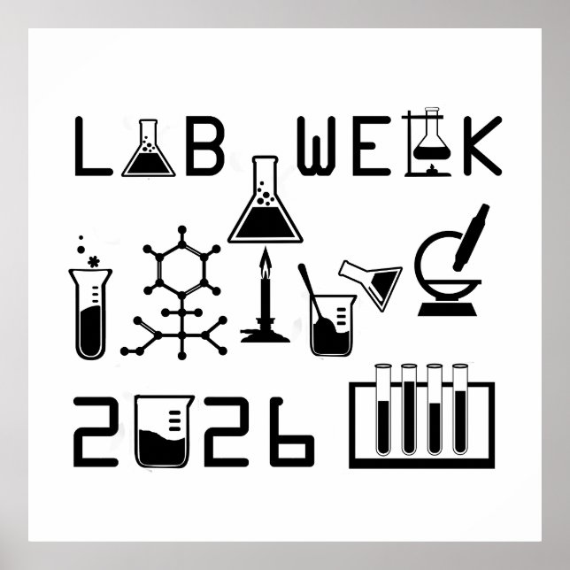 Lab Week 2026 Medical Laboratory Professionals Poster (Front)