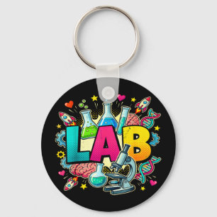 Lab week 2026 tech laboratory scientist Lab week 2 Keychain