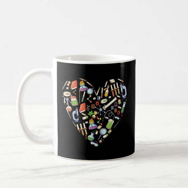 Lab Week Laboratory Tech Medical Technician Scient Coffee Mug (Left)