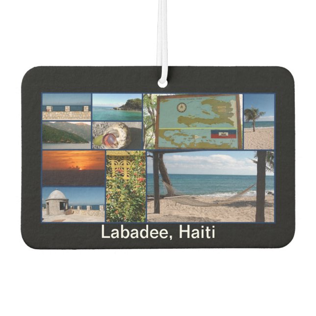 Labadee, Haiti Air Freshener (Front)