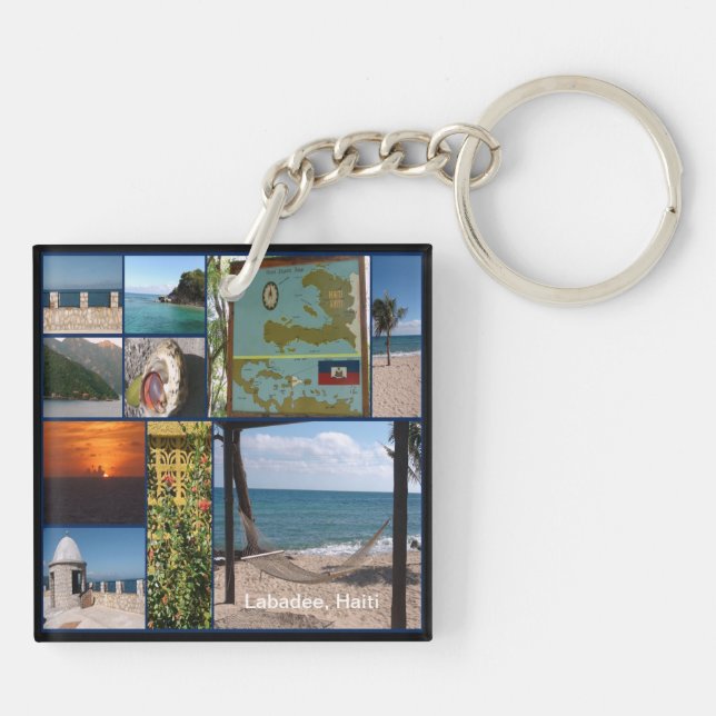 Labadee, Haiti Keychain (Back)