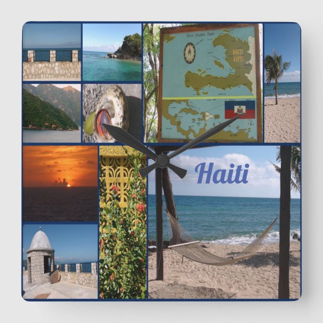 Labadee, Haiti wall clock (Front)