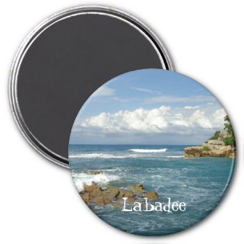 Labadee Seascape Custom Magnet by h2oWater at Zazzle