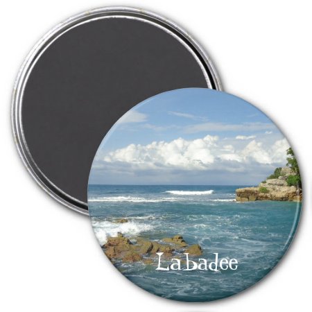 Labadee Seascape Custom Magnet