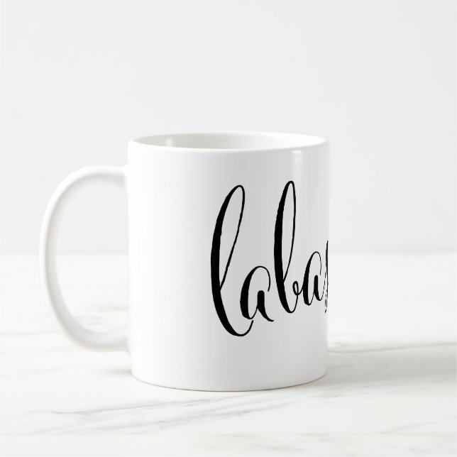 labas rytas Good Morning Lithuanian Mug (Left)