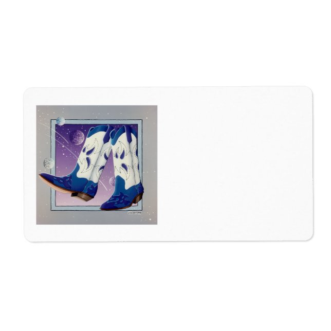 LABEL - Electric Slide Cowboy Boots (Front)