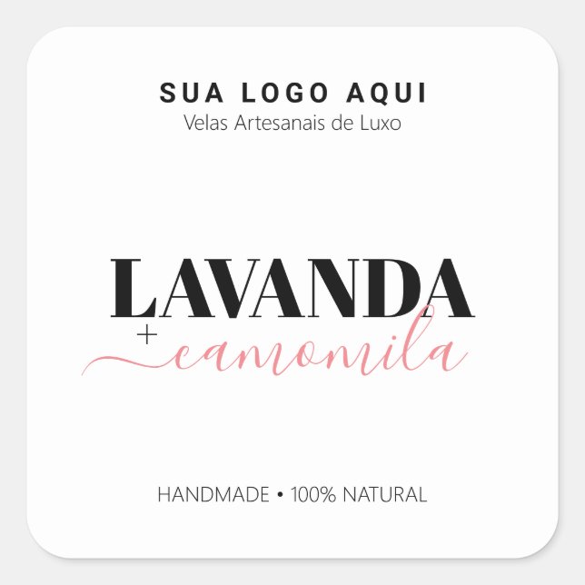 Label For Candles, Label For Candles, Label (Front)