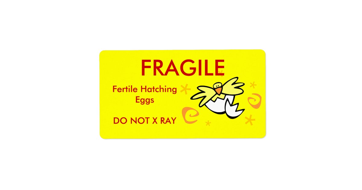 Label - hatching eggs | Zazzle