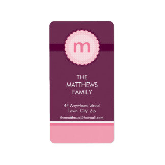 LABEL :: monogram2 1P
