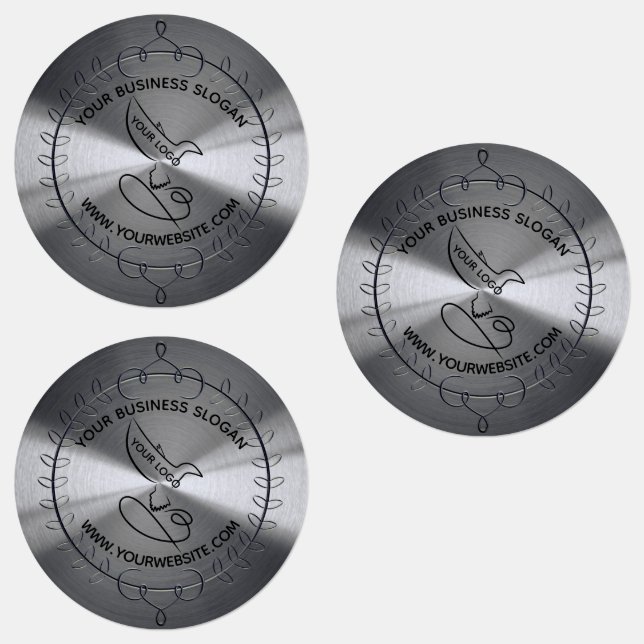 Label - Silver  - Company Name/Logo (Group)