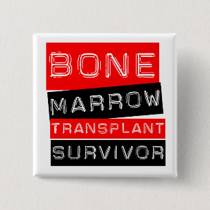 Label Style - Bone Marrow Transplant Survivor Button