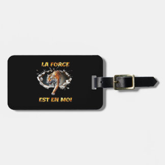 Label The Force is in me Luggage Tag