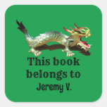 Label - This Book Belongs to Dragon