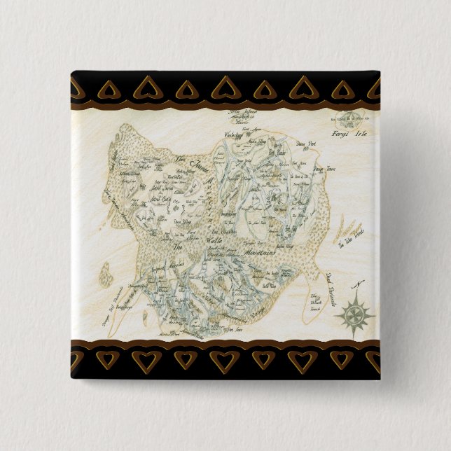 Labeled Map of Trino Button (Front)