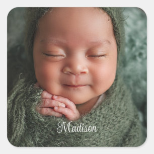 Labeling Baby/Newborn/Child Square Sticker