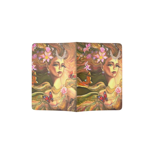 Labellum  passport holder (Opened)